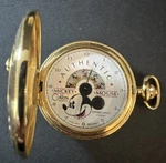 Vintage Colibri Quartz Mickey Mouse Pocket Watch - Rare. Fixed Price $215.00.