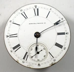 Vintage Aurora 18S 15 Jewels Hunting Pocket Watch Movement Lot.wg. Fixed Price $49.99.