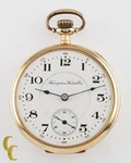 Hampden Open Face 14K Yellow Gold Antique Pocket Watch Grade 314 12S 21-JEWEL. Fixed Price $3000.00.