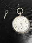 1882 Waltham P.s. Bartlett Model 1877 18S Sterling Case Key Set & Wind Running!. Fixed Price $399.99.