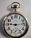 Illinois Pocket Watch #2,128,387 (1909) Ruby Jewels, Bunn Grade, ADJT5PI.. Fixed Price $350.00.