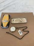 Unisex Pocket Watch Fossil Gold VT-2520 Exceedingly Rare. Fixed Price $99.99.