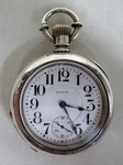 1905 Elgin Grade 349 Dbl Roller 21J Rr Class Pocket Watch Running (87). Fixed Price $335.00.