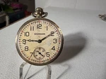 Antique 14K Gold Filled 21 Jewel South Bend Studebaker 8 Adjustment Pocket Watch. Fixed Price $250.00.