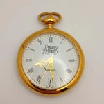 Precious Moments Valdawn Gold Tone Pocket Watch Quartz Roman Japan Movt New Batt. Fixed Price $29.99.