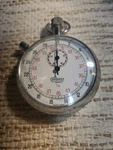 Vintage Swiss Made Compass Instrument Stop Watch 7 Jewels, 1/10 Shock Resistant. Fixed Price $44.00.