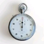 A.r.&j.e. Meylan Type 208A Stopwatch Overwound Not Working Parts/repair. Fixed Price $12.99.