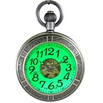 Ogle Waterproof Magnifier Skeleton Chain Silver Luminous Fob Self Winding Aut.... Fixed Price $76.98.