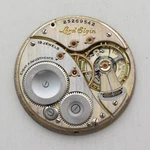 Lord Elgin Grade 451 Model 12 Size Pocket Watch Movement & Unique Dial Ca 1923. Fixed Price $60.00.