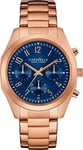 Ladies Caravelle New York Chronograph Blue Dial Rose Gold Watch 44L190. Fixed Price $40.29.