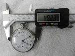 Vintage Silver Plt Cortebert Pocket Railroad Watch Remontoir Ancre Ligne Droite. Fixed Price $399.00.