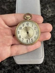 Antique Burlington Watch Co Chicago Pocket 17 Jewels - Running ! Rare. Fixed Price $199.00.