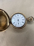 Antique American Waltham Pocket Watch Hunter Case Safety Barrel 6140981. Fixed Price $249.99.
