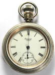 1889 Waltham Ps Bartlett 15J 18S 4OZ Coin Silver Pocket Watch - Runs. Fixed Price $299.99.
