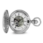 Charles Hubert Mens Silver-tone Full Hunter Mechanical Pocket Watch. Fixed Price $195.95.