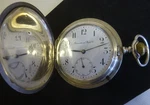 Iwc International Company 900 Silver Half Chronometer Pocket Watch.. Fixed Price $671.28.