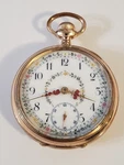 Rare Rockford 18S. 11J Grade 66LP Super Fancy Multi-color Dial 14K G.f. Case.. Fixed Price $2995.00.