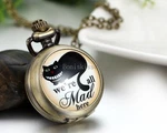 Vintage Steampunk Retro Bronze Design Pocket Watch Quartz Pendant Necklace Gift. Fixed Price $10.99.