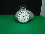 Pocket Watch E. Howard 21J Railroad Chronometer Series 11 Locomotive Case G10. Fixed Price $985.00.