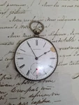 Jules Huguenin Locle Pocket Watch. Fixed Price $74.96.