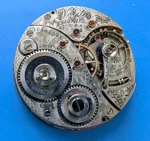 18 Size 21 Jewel Elgin Veritas Grade 239 Model Pocket Watch Movement Parts. Fixed Price $25.00.