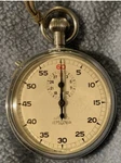 Vintage 1960 Swiss Nero Lemania Stopwatch Ex Process Research Instrument Section. Fixed Price $188.38.