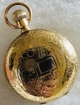 Antique Elgin Pocket Watch Mint X Large Illinois 1895 18S Gold Filled Runs. Fixed Price $890.00.