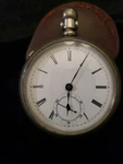 1888 Illinois Open Face Pocket Watch Grade I. W. C. Working. Fixed Price $104.72.