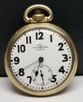 FAPW692 1933 G.f. Ball Illinois Pocket Watch, Grade 810, Size 16S, 23 J, Working. Fixed Price $1977.99.
