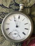 Waltham Bond Street Pocket Watch -1885-86. Fixed Price $99.99.