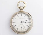 National Co. By Elgin Pocket Watch! W.h. Ferry 18S 11J Silveroid Case. Fixed Price $195.00.