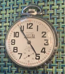 Vintage Waltham Railroad Pocket Watch 17 Jewels - Needs Repair / Not Winding. Fixed Price $110.00.