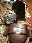 Colibri Quartz Pocket Watch Number 1 Dad With Leather Case. Fixed Price $29.39.