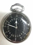 WW2 Hamilton 4992B 24 Hour Dial Pocket Watch Runs. Fixed Price $700.00.