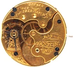 1889 Hampden Pocket Watch Movement 567480 Grade: 200 6S 7J (sc). Fixed Price $24.95.
