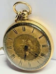 Rare 18K Solid Gold Antique Dubois Geneve Pocket Watch Working 18CT DIAL,2Z. Fixed Price $1695.00.