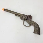 3 Star Rarity Stevens Columbia 8.75" Cast Iron Cap Gun 1890 Broke Trigger Hamer. Fixed Price $75.00.