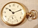 Elgin Pocket Watch 16S 15J Gold Filled 1898 Model Grade 152 Serviced. Fixed Price $285.99.