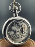 Waltham Vanguard Pocketed Watch 23 Jewels 18S Display Back Case. Fixed Price $1200.00.