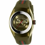 Brand New Gucci Sync Xxl Watch Khaki (YA137106). Fixed Price $265.00.
