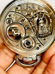 1904 Elgin 18S 21J Veritas Grade 239 Display Stainless Steel Pocket Watch. Fixed Price $495.00.