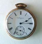 Elgin 12S 7J C1910 M3 G311 Pocket Watch Illinois Case Cleaned Runs Great. Fixed Price $99.00.