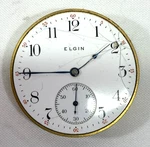 Antique Elgin Pocket Watch 15 Jewels 14K Gold Keystone C.1910 - Movement Only!. Fixed Price $124.99.