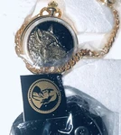 Franklin Mint Presents "the Timber Wolf Pocket Watch" Collectors B11ZA22. Fixed Price $99.99.