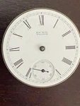 Vintage 12S Elgin Pocket Watch Movement, Gr. 314, Keeping Time Year 1918. Fixed Price $100.00.