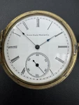 1890 Elgin 14K Gold Filled 16S 7J Grade 114 Model 3 Full Hunter Pocket Watch. Fixed Price $699.99.