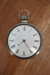 Antique Woodward London Double Safety Case English Silver Pocket Watch 1820. Fixed Price $294.95.