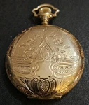 16S Waltham 21 Jewel Crescent Street 25 Year Hunting Case Pocket Watch. Fixed Price $859.00.