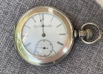 1898 Elgin Pocket Watch Mod Gr 136 Half Hunter Case 16S 15J Sidewinder Runs. Fixed Price $195.00.