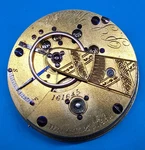 Civil War American Waltham Model 1857 P.s. Bartlett 1865 Pocket Watch Parts Gilt. Fixed Price $40.00.